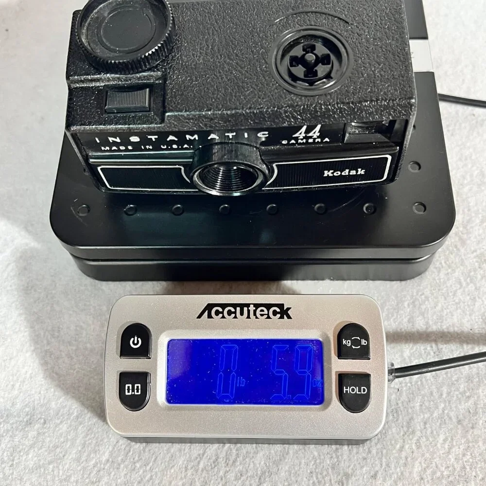 Kodak Instamatic 44 Camera Made In USA Black Vintage (UNTESTED)